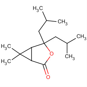 139885-88-4  3-Oxabicyclo[3.1.0]hexan-2-one, 6,6-dimethyl-4,4-bis(2-methylpropyl)-