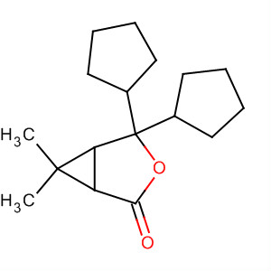 139885-90-8  3-Oxabicyclo[3.1.0]hexan-2-one, 4,4-dicyclopentyl-6,6-dimethyl-