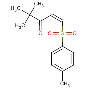 139915-20-1  1-Penten-3-one, 4,4-dimethyl-1-[(4-methylphenyl)sulfonyl]-, (Z)-