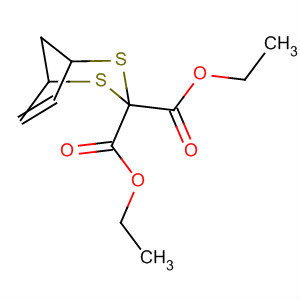 139928-62-4  2,4-Dithiabicyclo[3.2.1]oct-6-ene-3,3-dicarboxylic acid, diethyl ester