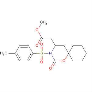 139951-76-1  1-Oxa-3-azaspiro[5.5]undecane-4-acetic acid,3-[(4-methylphenyl)sulfonyl]-2-oxo-, methyl ester