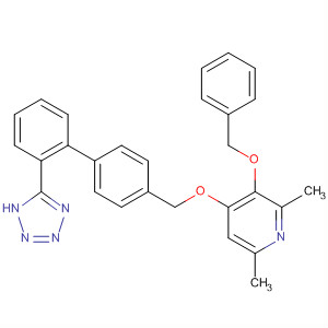 139958-26-2  Pyridine,2,6-dimethyl-3-(phenylmethoxy)-4-[[2'-(1H-tetrazol-5-yl)[1,1'-biphenyl]-4-yl]methoxy]-