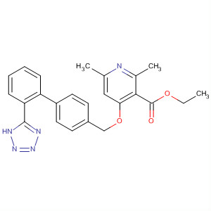 139958-45-5  3-Pyridinecarboxylic acid,2,6-dimethyl-4-[[2'-(1H-tetrazol-5-yl)[1,1'-biphenyl]-4-yl]methoxy]-, ethylester