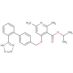 139958-46-6  3-Pyridinecarboxylic acid,2,6-dimethyl-4-[[2'-(1H-tetrazol-5-yl)[1,1'-biphenyl]-4-yl]methoxy]-,1-methylethyl ester