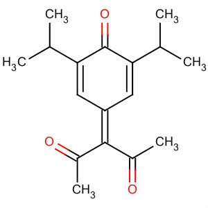 139978-30-6  2,4-Pentanedione,3-[3,5-bis(1-methylethyl)-4-oxo-2,5-cyclohexadien-1-ylidene]-