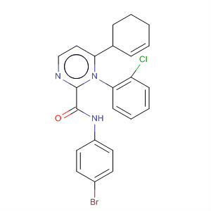 139991-54-1  3-Pyridazinecarboxamide,N-(4-bromophenyl)-1-(2-chlorophenyl)-1,4,5,6-tetrahydro-6-phenyl- 139991-54-1  3-Pyridazinecarboxamide,N-(4-bromophenyl)-1-(2-chlorophenyl)-1,4,5,6-tetrahydro-6-phenyl-