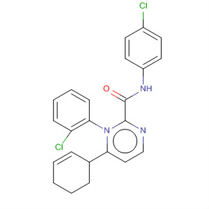 139991-55-2  3-Pyridazinecarboxamide,1-(2-chlorophenyl)-N-(4-chlorophenyl)-1,4,5,6-tetrahydro-6-phenyl- 139991-55-2  3-Pyridazinecarboxamide,1-(2-chlorophenyl)-N-(4-chlorophenyl)-1,4,5,6-tetrahydro-6-phenyl-