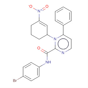 139991-69-8  3-Pyridazinecarboxamide,N-(4-bromophenyl)-1,4,5,6-tetrahydro-1-(3-nitrophenyl)-6-phenyl- 139991-69-8  3-Pyridazinecarboxamide,N-(4-bromophenyl)-1,4,5,6-tetrahydro-1-(3-nitrophenyl)-6-phenyl-