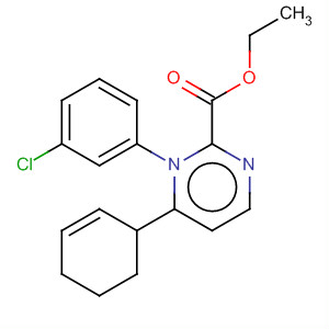 139991-93-8  3-Pyridazinecarboxylic acid,1-(3-chlorophenyl)-1,4,5,6-tetrahydro-6-phenyl-, ethyl ester 139991-93-8  3-Pyridazinecarboxylic acid,1-(3-chlorophenyl)-1,4,5,6-tetrahydro-6-phenyl-, ethyl ester