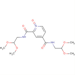 139994-03-9  2,4-Pyridinedicarboxamide, N,N'-bis(2,2-dimethoxyethyl)-, 1-oxide
