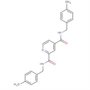 139994-22-2  2,4-Pyridinedicarboxamide, N,N'-bis[(4-methylphenyl)methyl]-
