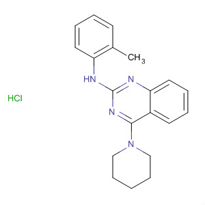 139996-49-9  2-Quinazolinamine, N-(2-methylphenyl)-4-(1-piperidinyl)-, hydrochloride