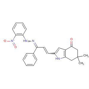 139996-73-9  4H-Indol-4-one,1,5,6,7-tetrahydro-6,6-dimethyl-2-[3-[(nitrophenyl)hydrazono]-3-phenyl-1-propenyl]-
