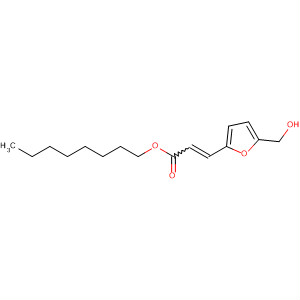 140138-14-3  2-Propenoic acid, 3-[5-(hydroxymethyl)-2-furanyl]-, octyl ester