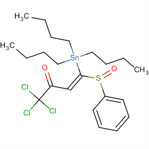 140171-97-7  3-Buten-2-one, 1,1,1-trichloro-4-(phenylsulfinyl)-4-(tributylstannyl)-, (Z)-
