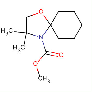 140194-04-3  1-Oxa-4-azaspiro[4.5]decane-4-carboxylic acid, 3,3-dimethyl-, methylester