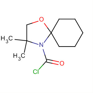 140194-05-4  1-Oxa-4-azaspiro[4.5]decane-4-carbonyl chloride, 3,3-dimethyl-