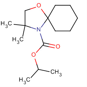 140194-06-5  1-Oxa-4-azaspiro[4.5]decane-4-carboxylic acid, 3,3-dimethyl-,1-methylethyl ester