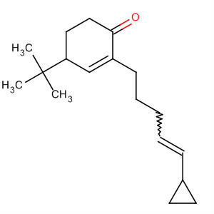140210-62-4  2-Cyclohexen-1-one,2-(5-cyclopropyl-4-pentenyl)-4-(1,1-dimethylethyl)-, (Z)-