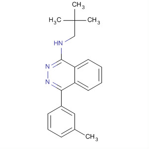 140214-94-4  1-Phthalazinamine, N-(2,2-dimethylpropyl)-4-(3-methylphenyl)-