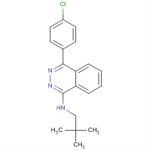140215-14-1  1-Phthalazinamine, 4-(4-chlorophenyl)-N-(2,2-dimethylpropyl)-