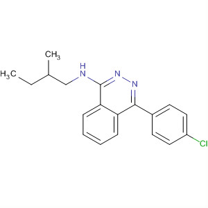 140215-17-4  1-Phthalazinamine, 4-(4-chlorophenyl)-N-(2-methylbutyl)-
