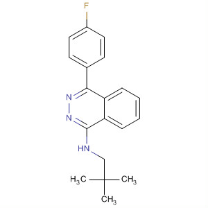 140215-18-5  1-Phthalazinamine, N-(2,2-dimethylpropyl)-4-(4-fluorophenyl)-