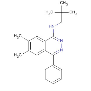 140215-21-0  1-Phthalazinamine, N-(2,2-dimethylpropyl)-6,7-dimethyl-4-phenyl-