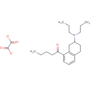 140221-29-0  1-Pentanone, 1-[7-(dipropylamino)-5,6,7,8-tetrahydro-1-naphthalenyl]-,ethanedioate