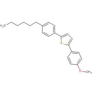 140383-01-3  tiofeno, 2-(4-hexilfenil)-5-(4-metoxifenil)-