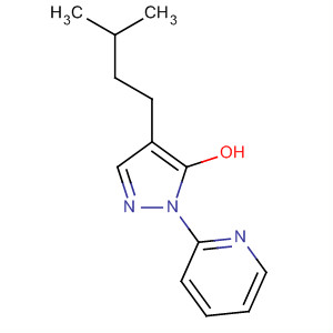 140397-95-1  1H-Pyrazol-5-ol, 4-(3-methylbutyl)-1-(2-pyridinyl)-