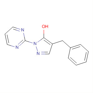 140398-11-4  1H-Pyrazol-5-ol, 4-(phenylmethyl)-1-(2-pyrimidinyl)-