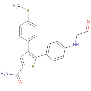 140403-93-6  2-Thiophenecarboxamide,5-[4-(formylmethylamino)phenyl]-4-[4-(methylthio)phenyl]-