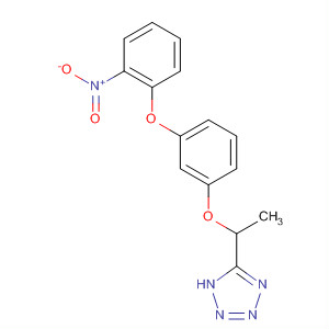 140425-55-4  1H-Tetrazole, 5-[1-[3-(2-nitrophenoxy)phenoxy]ethyl]-