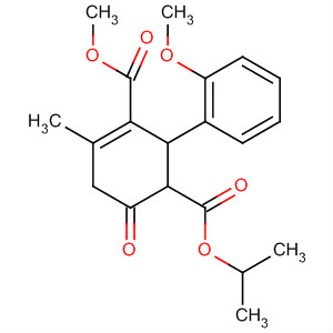 139471-89-9  3-Cyclohexene-1,3-dicarboxylic acid,2-(2-methoxyphenyl)-4-methyl-6-oxo-, 1-methyl 3-(1-methylethyl) ester