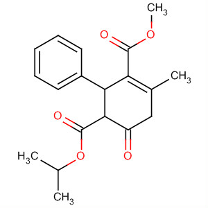 139472-03-0  3-Cyclohexene-1,3-dicarboxylic acid, 4-methyl-6-oxo-2-phenyl-,1-methyl 3-(1-methylethyl) ester