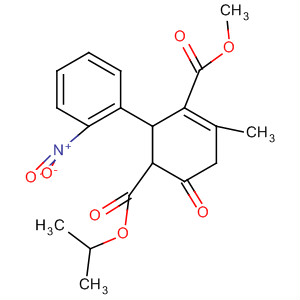 139472-11-0  3-Cyclohexene-1,3-dicarboxylic acid, 4-methyl-2-(2-nitrophenyl)-6-oxo-,3-methyl 1-(1-methylethyl) ester