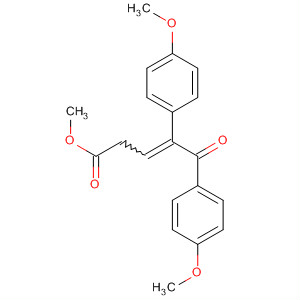139475-11-9  3-Pentenoic acid, 4,5-bis(4-methoxyphenyl)-5-oxo-, methyl ester 139475-11-9  3-Pentenoic acid, 4,5-bis(4-methoxyphenyl)-5-oxo-, methyl ester
