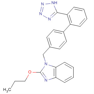 139481-32-6  1H-Benzimidazole,2-propoxy-1-[[2'-(1H-tetrazol-5-yl)[1,1'-biphenyl]-4-yl]methyl]-
