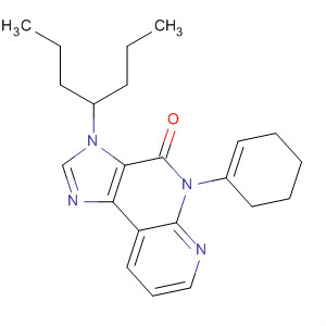 139482-36-3  4H-Imidazo[4,5-c][1,8]naphthyridin-4-one,3,5-dihydro-5-phenyl-3-(1-propylbutyl)-