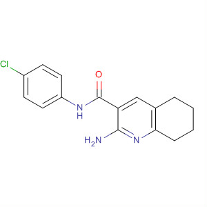 139499-88-0  3-Quinolinecarboxamide,2-amino-N-(4-chlorophenyl)-5,6,7,8-tetrahydro-