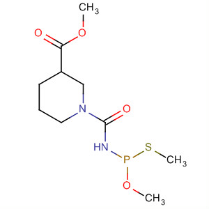 139513-17-0  3-Piperidinecarboxylic acid,1-[[[methoxy(methylthio)phosphinyl]amino]carbonyl]-, methyl ester