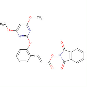 139513-86-3  1H-Isoindole-1,3(2H)-dione,2-[[3-[2-[(4,6-dimethoxy-2-pyrimidinyl)oxy]phenyl]-1-oxo-2-propenyl]oxy]-
