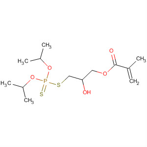 139521-92-9  2-Propenoic acid, 2-methyl-,3-[[bis(1-methylethoxy)phosphinothioyl]thio]-2-hydroxypropyl ester