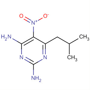 139541-44-9  2,4-Pyrimidinediamine, 6-(2-methylpropyl)-5-nitro-