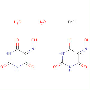 139542-46-4  2,4,5,6(1H,3H)-Pyrimidinetetrone, 5-oxime, lead(2+) salt (2:1),dihydrate