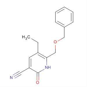 139548-76-8  3-Pyridinecarbonitrile,5-ethyl-1,2-dihydro-2-oxo-6-[(phenylmethoxy)methyl]-