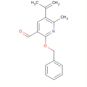 139549-20-5  3-Pyridinecarboxaldehyde,6-methyl-5-(1-methylethenyl)-2-(phenylmethoxy)- 139549-20-5  3-Pyridinecarboxaldehyde,6-methyl-5-(1-methylethenyl)-2-(phenylmethoxy)-