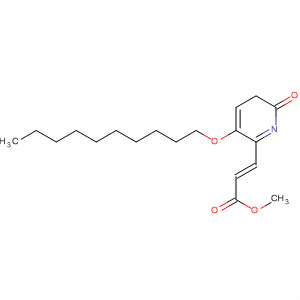 139552-36-6  2-Propenoic acid, 3-[3-(decyloxy)-5,6-dihydro-6-oxo-2-pyridinyl]-,methyl ester, (E)-