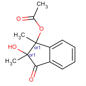 139574-58-6  1H-Inden-1-one, 3-(acetyloxy)-2,3-dihydro-2-hydroxy-2,3-dimethyl-, cis-